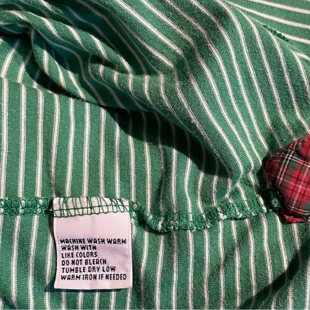 Polo Ralph Lauren golf Pima cotton green white stripe  polo - Picture 6 of 10